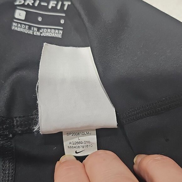 NIKE Women's Power Victory Training Pants Tights Large AQ2669-010 Black - Picture 4 of 5